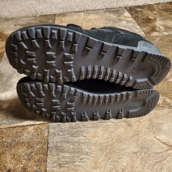 New Balance 574 Urban Twilight Sneakers M/9.5-W/11 Black/Blue No Insoles - Picture 7 of 8